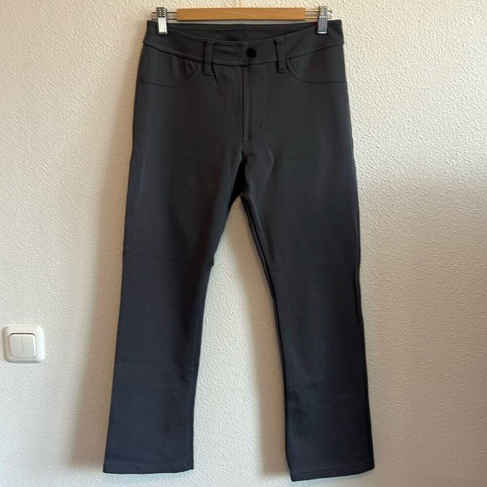 American Giant Pull on Straight Leg Pant Sz 8‎ Gray